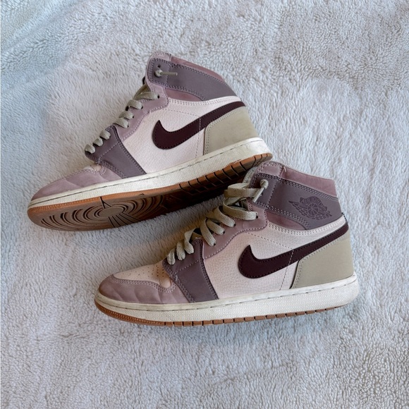 Nike Shoes - Nike - Pink and Tan Air Jordans Used